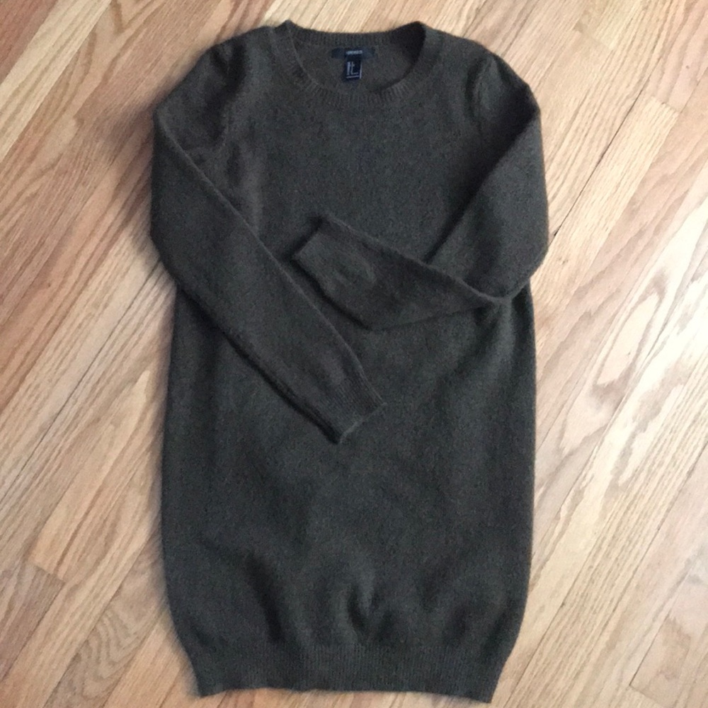 Brown Sweater Dress